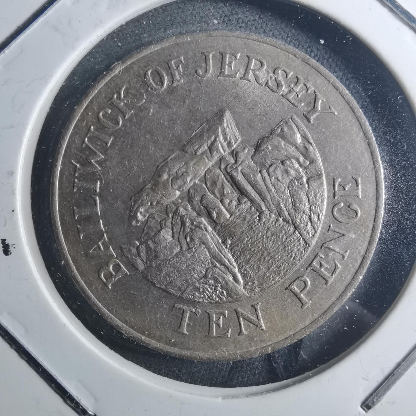 沼泽如烟--第895场 泽西1987年10便士