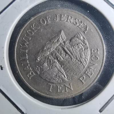 沼泽如烟--第895场 - 泽西1987年10便士