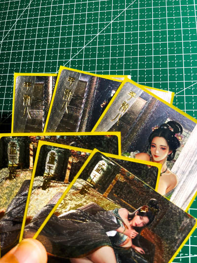 显眼宝36期 11月12日晚21:50截拍 佣金1起 可寄存～ - 【秒杀】 卡颜月色 金瓶梅第二弹 孟玉楼 李娇儿共6张 粗闪工艺