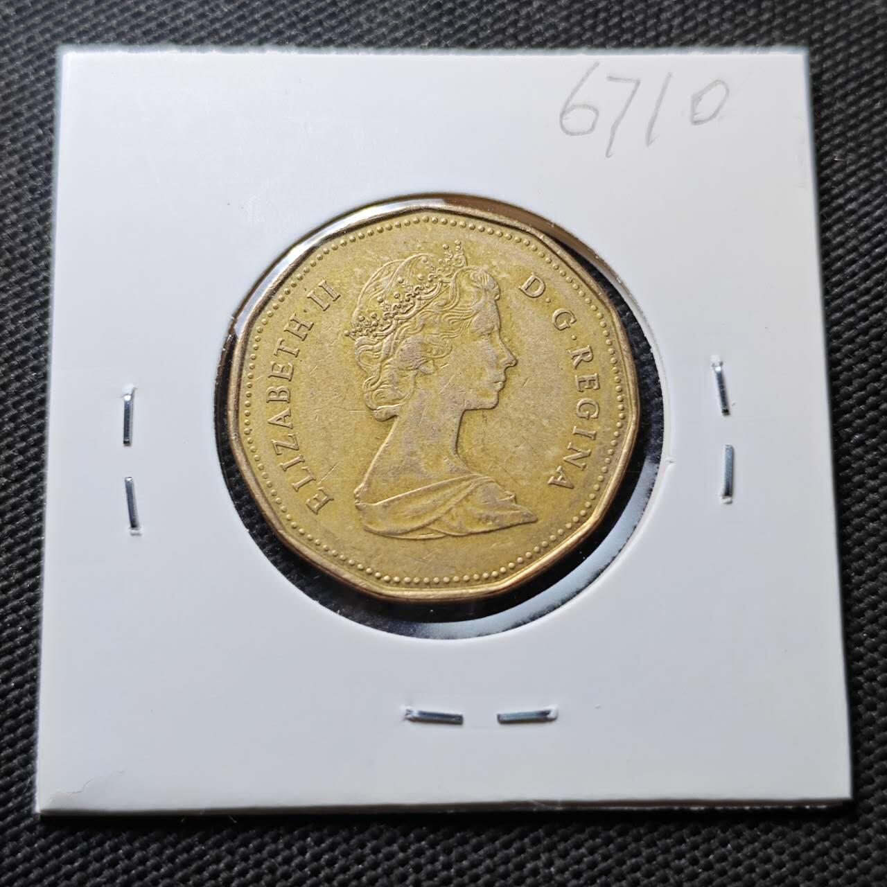 KK钱币收藏小铺  第367场  2月预留时间 周末发货  加拿大1元