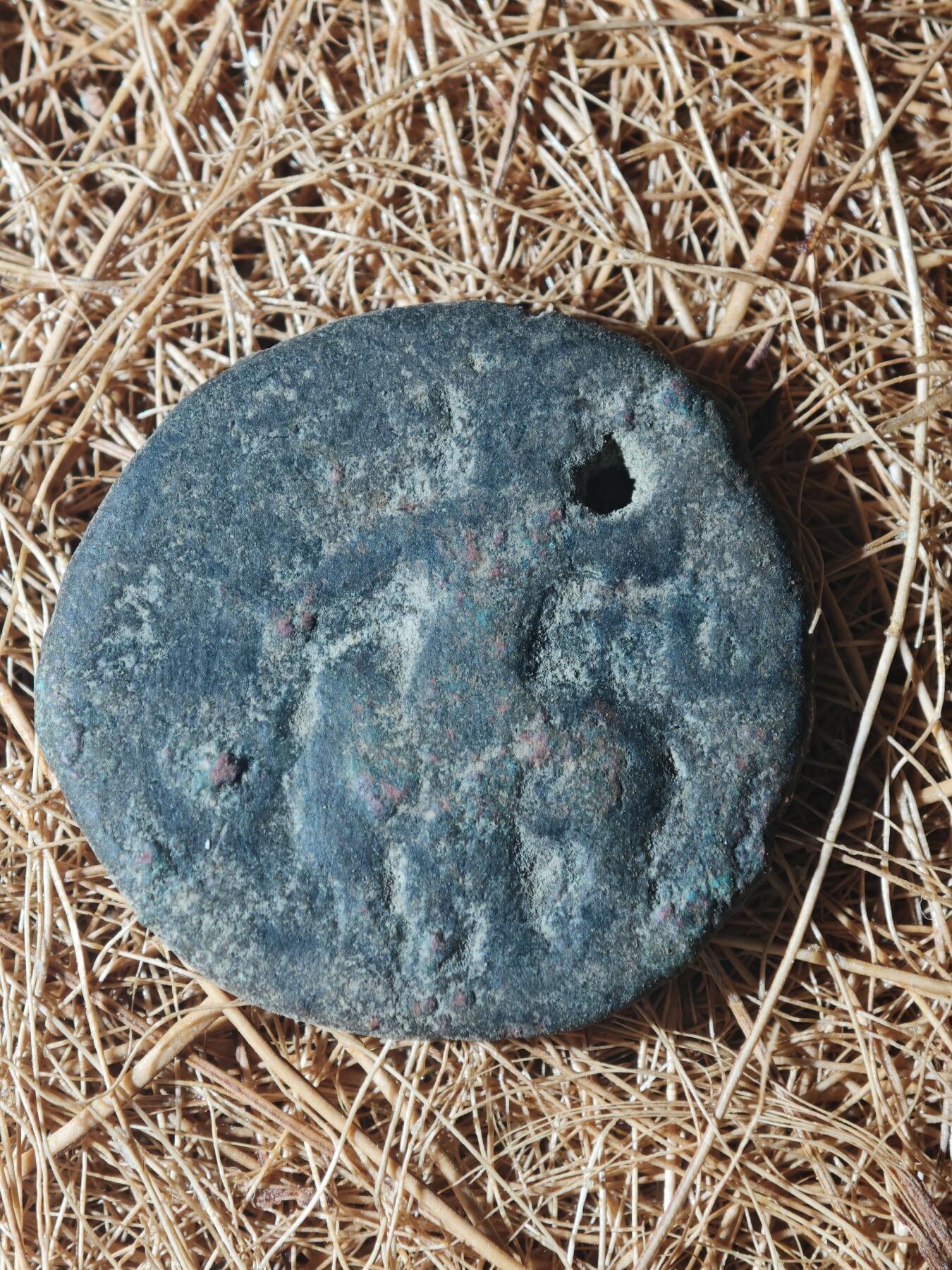 85期回流戒指饰品杂件纪念章丝路钱币专场 D丝路铜币