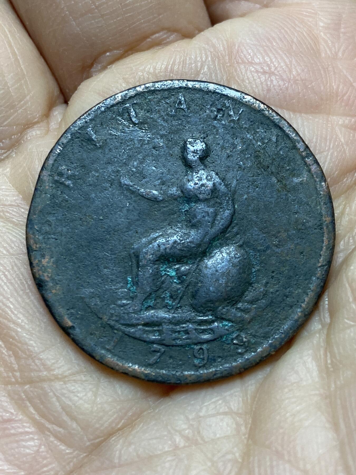 2025年第一百二十六场(总第一百五十二场）外国好品散币(免佣金) 英国🇬🇧1799年半便士(乔治三世时期)