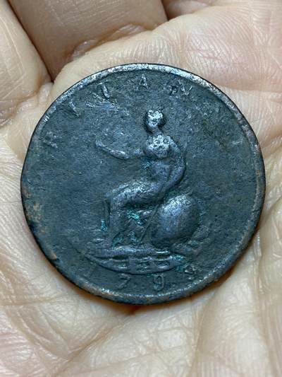 2025年第一百二十六场(总第一百五十二场）外国好品散币(免佣金) - 英国🇬🇧1799年半便士(乔治三世时期)