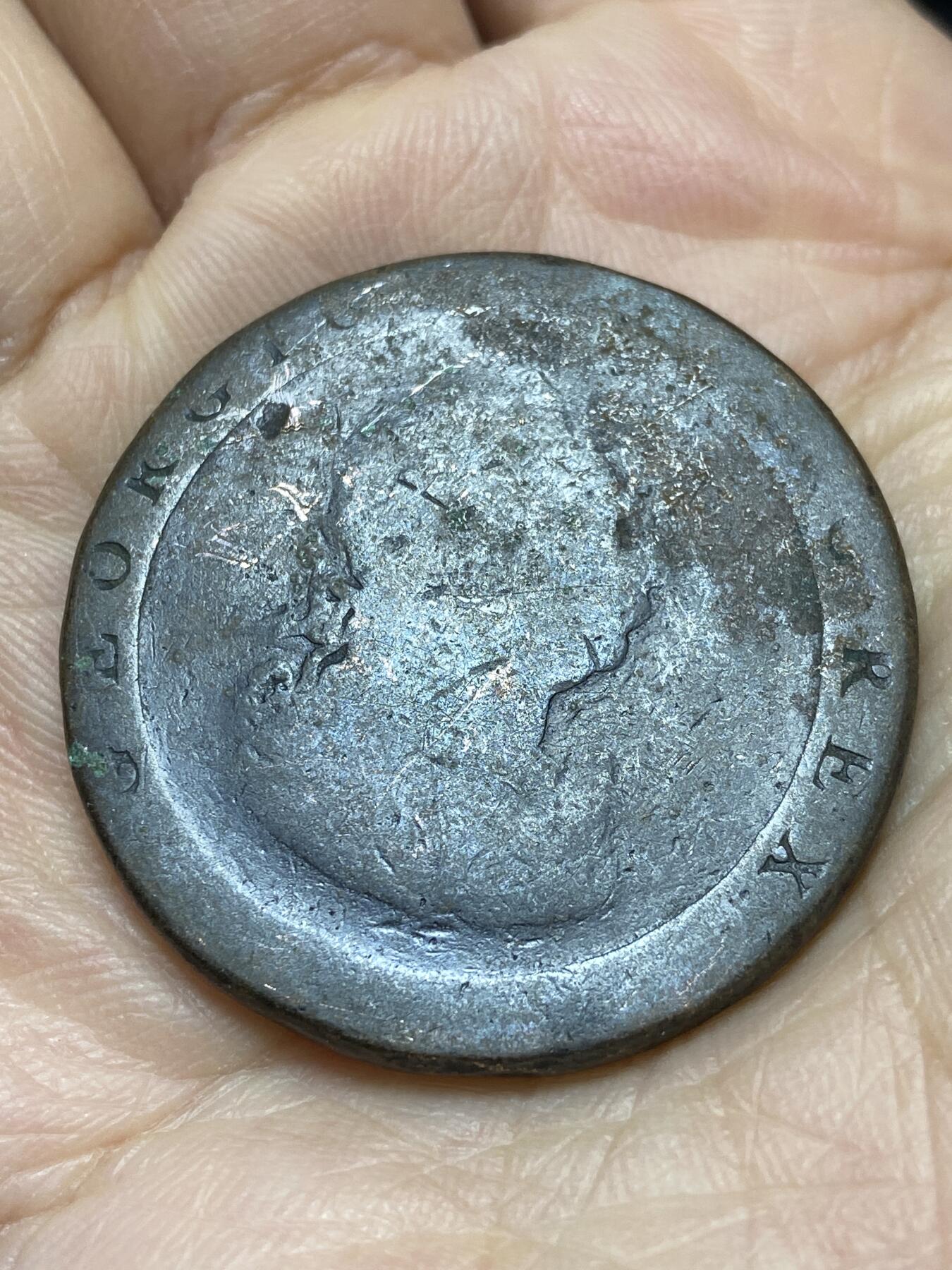 2025年第一百二十六场(总第一百五十二场）外国好品散币(免佣金) 英国🇬🇧1797年车轮1便士(乔治三世时期)