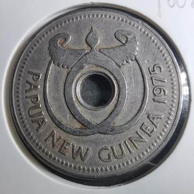 沼泽如烟--第896场 - 巴布亚新几内亚1975年1基纳