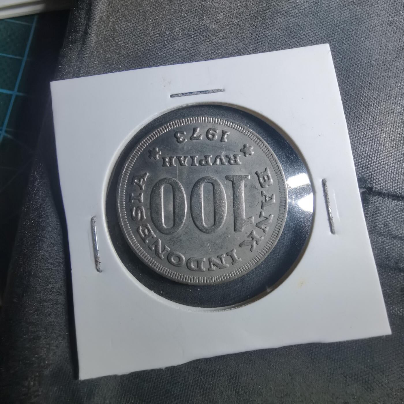 沼泽如烟--第896场 印度尼西亚1973年100卢比