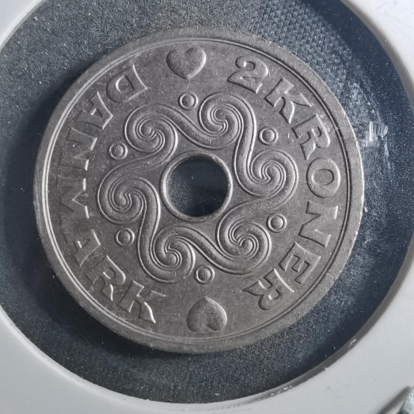 沼泽如烟--第895场 丹麦1993年2克朗