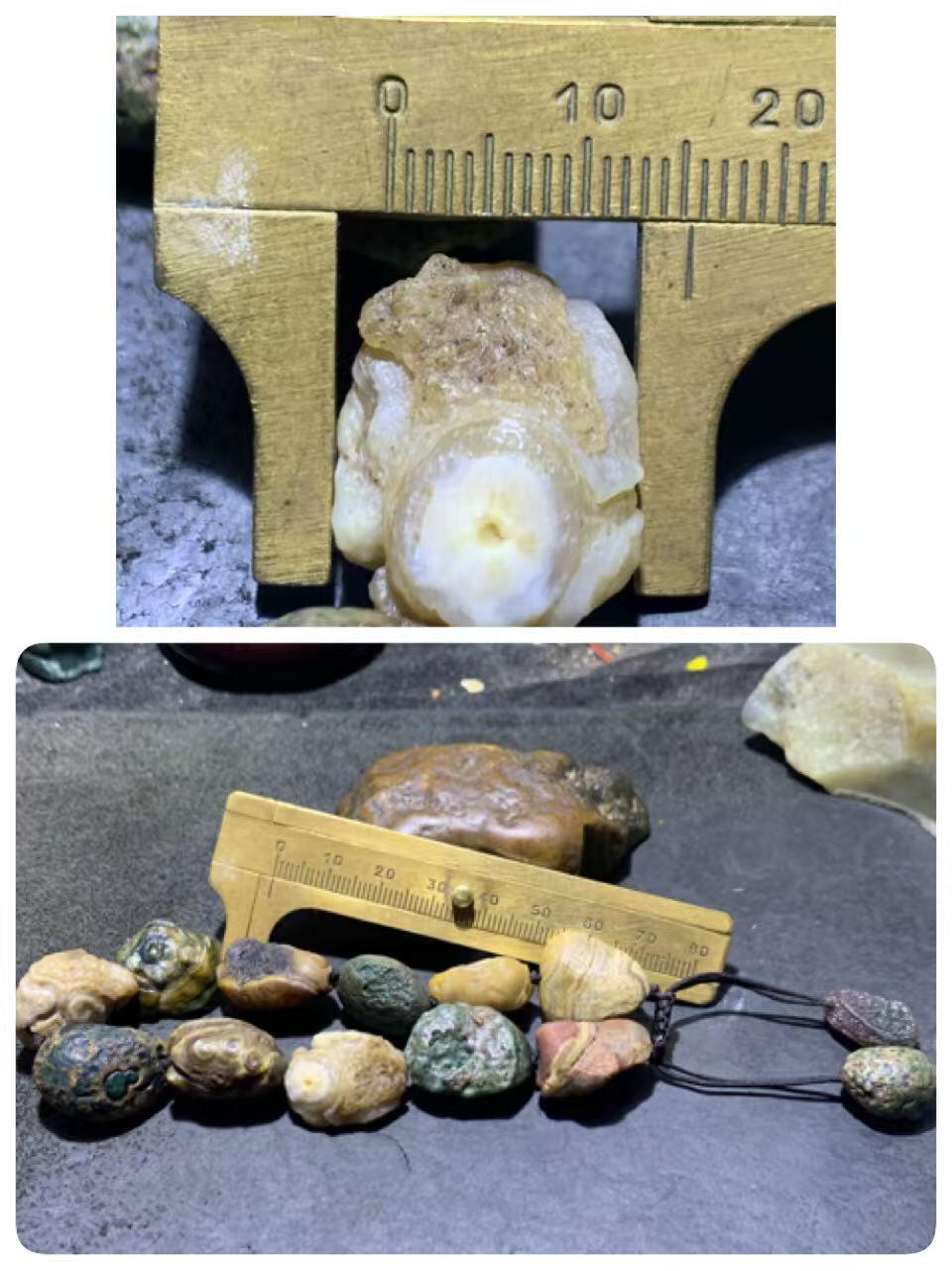 精美外蒙眼石手工编织手串一条！，