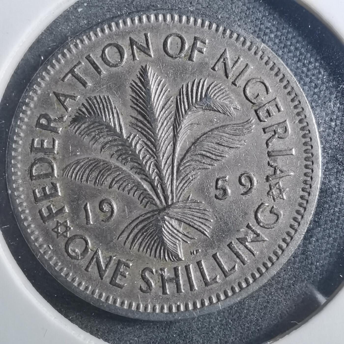 沼泽如烟--第896场 尼日利亚1959年1先令