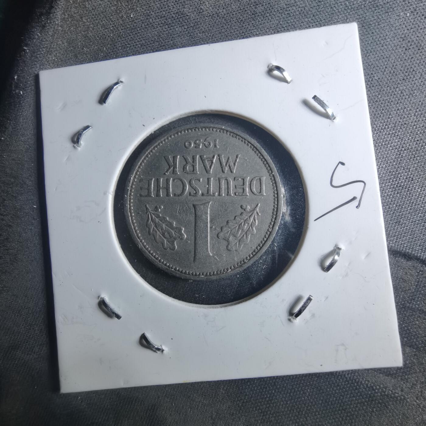 沼泽如烟--第895场 德国1950年1马克