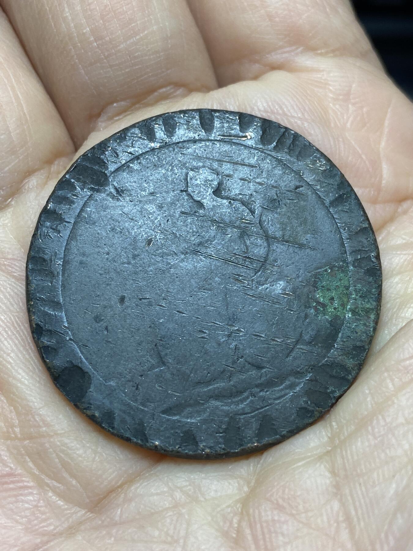 2025年第一百二十六场(总第一百五十二场）外国好品散币(免佣金) 英国🇬🇧1797年车轮1便士(乔治三世时期)