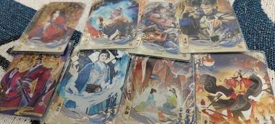 秋原瞳的小店第二十八期（持续收拍，深夜入冬的稀雨，总是静寂的……） - 卡游三国流芳传韵8张