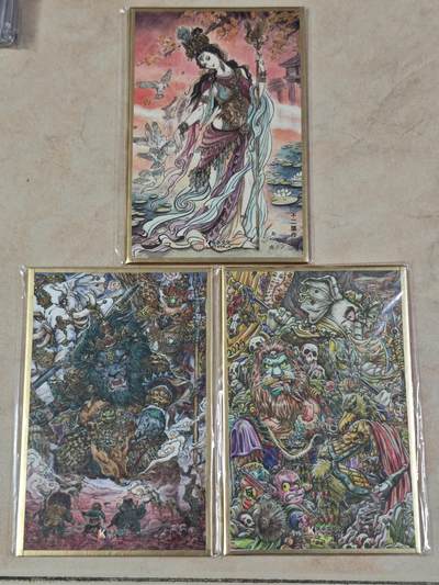 夜之极第三十五期 （11月8日周六晚9点截拍，欢迎竞拍） - 乐卡文化 西游手记第二弹 三张套 A6色卡