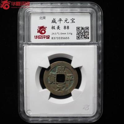 11.25铜钱专场 - 咸平元宝