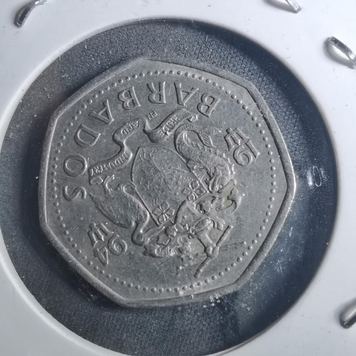 沼泽如烟--第895场 巴巴多斯1994年一元