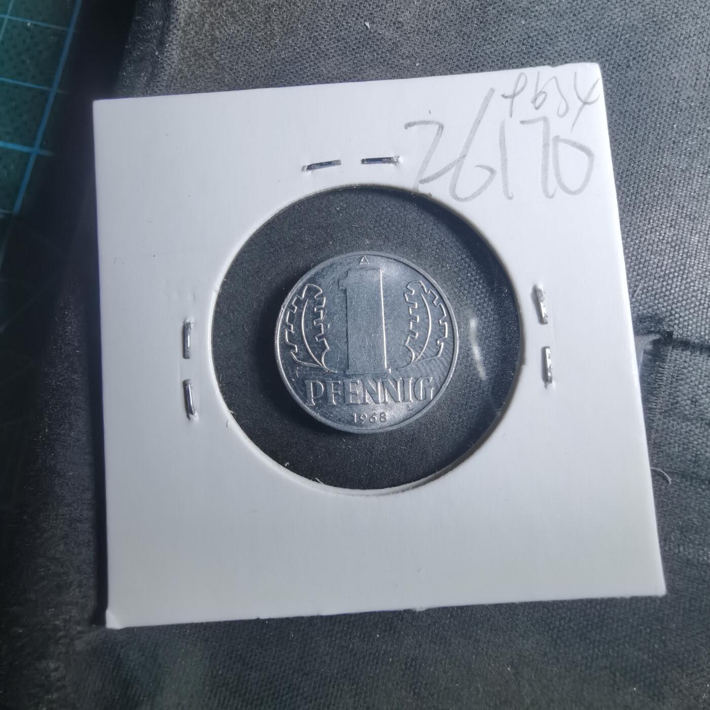 沼泽如烟--第896场 东德1968年1芬尼