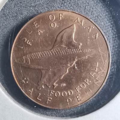 沼泽如烟--第896场 - 马恩1981年半便士FAO