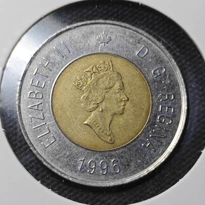 KK钱币收藏小铺  第366场  2月预留时间 周末发货 -  加拿大2元