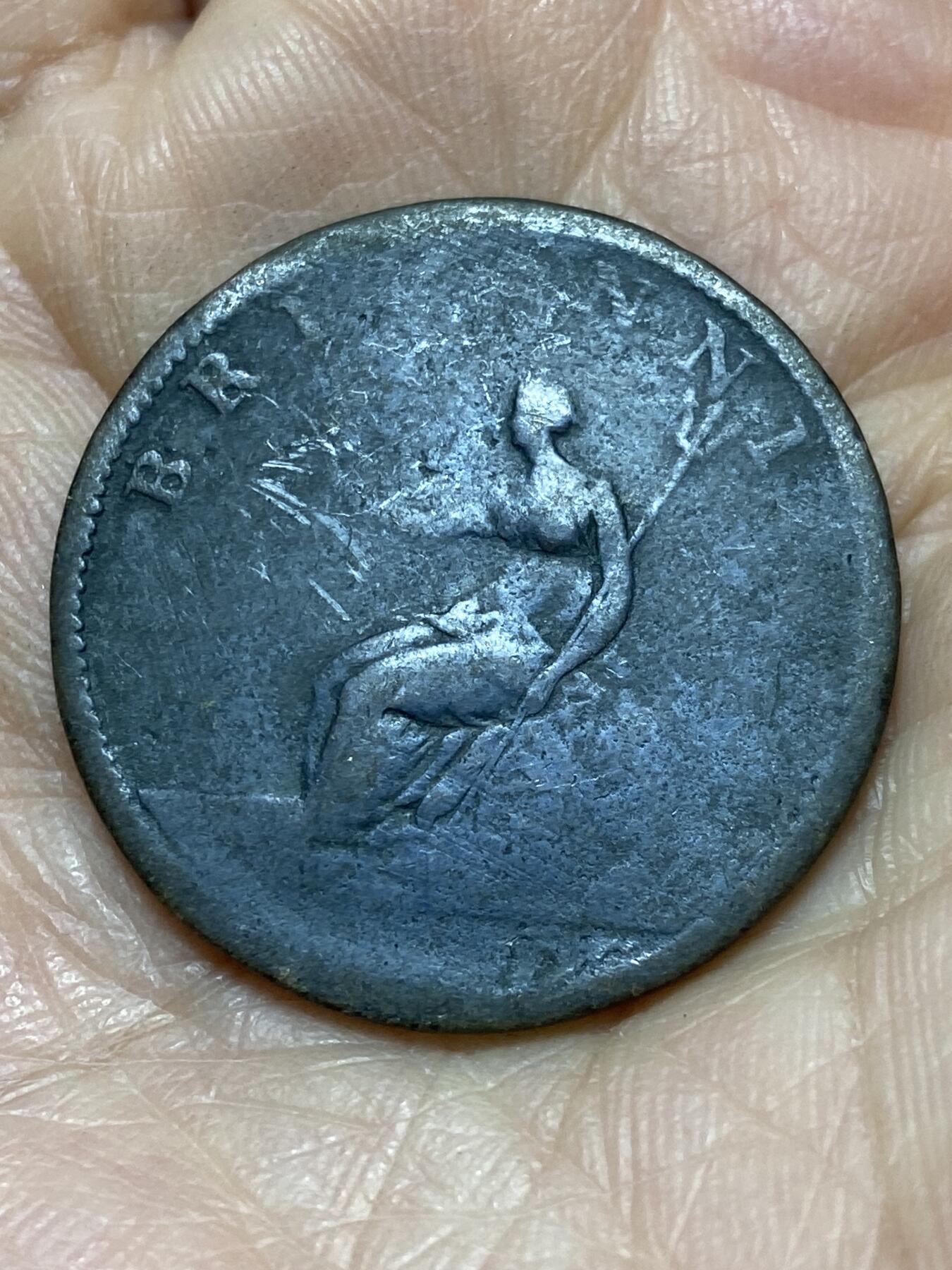 2025年第一百二十六场(总第一百五十二场）外国好品散币(免佣金) 英国🇬🇧1806年半便士(乔治三世时期)