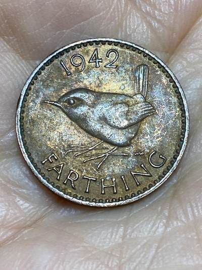 2025年第一百二十五场(总第一百五十一场）外国好品散币(免佣金) - 英国🇬🇧1942年1法新(乔治六世第一版)