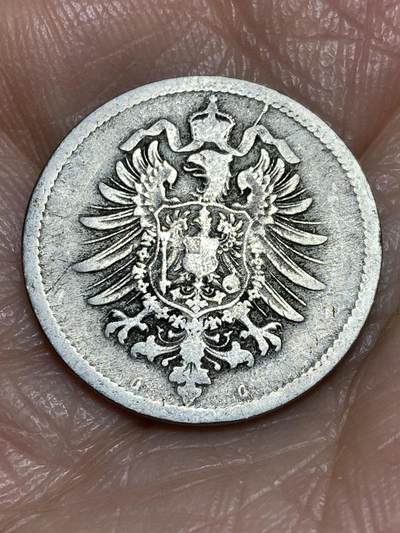 2025年第一百二十五场(总第一百五十一场）外国好品散币(免佣金) - 德意志帝国1876年10芬尼(威廉一世时期，D标慕尼黑造)