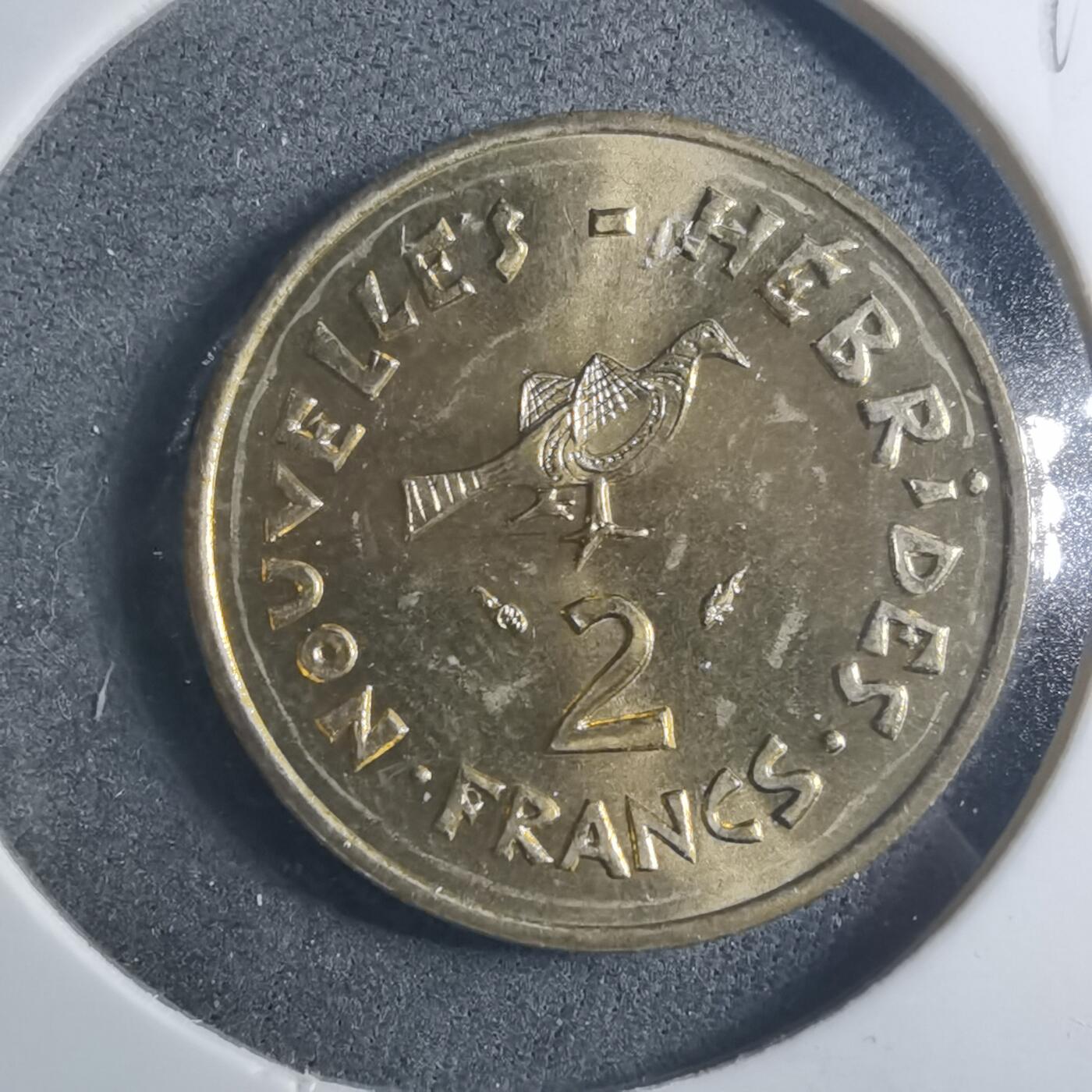 沼泽如烟--第896场 法属新赫布里底1979年2法郎