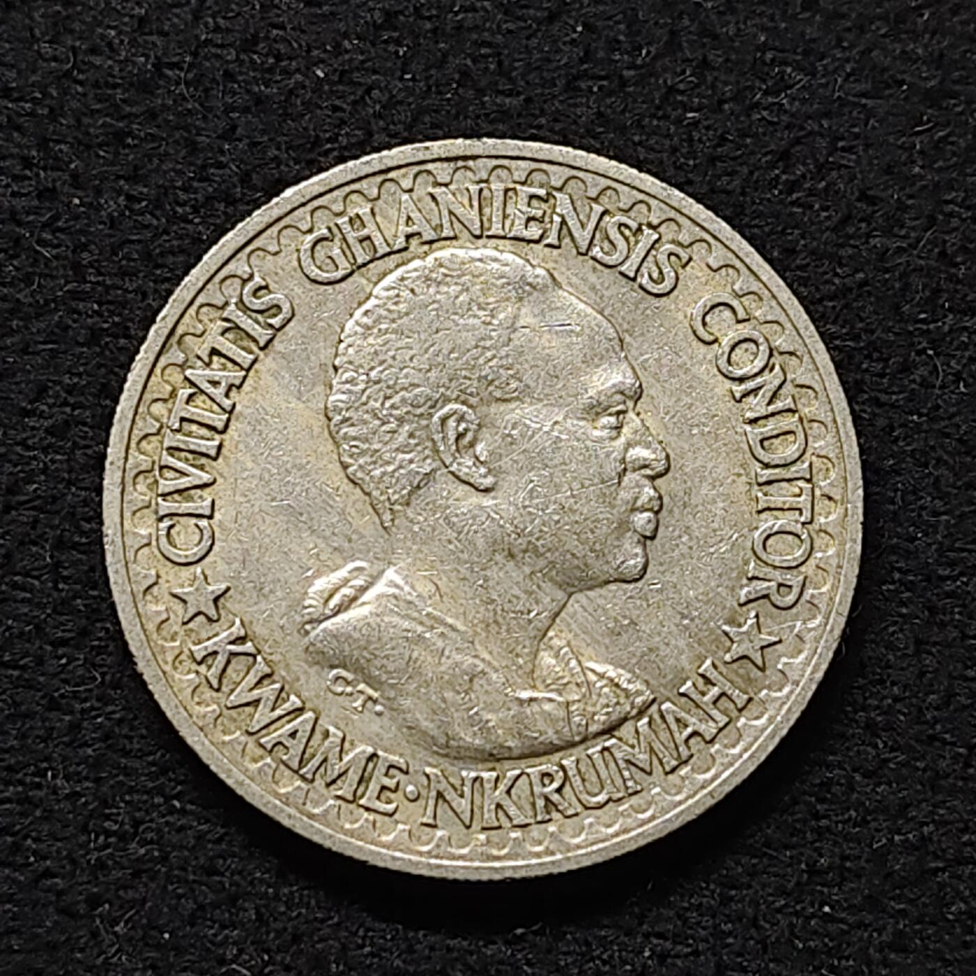 【全场包邮】纯粹捡漏拍476场（免费代拍第13场）调整中 加纳1965年25比赛瓦镍币