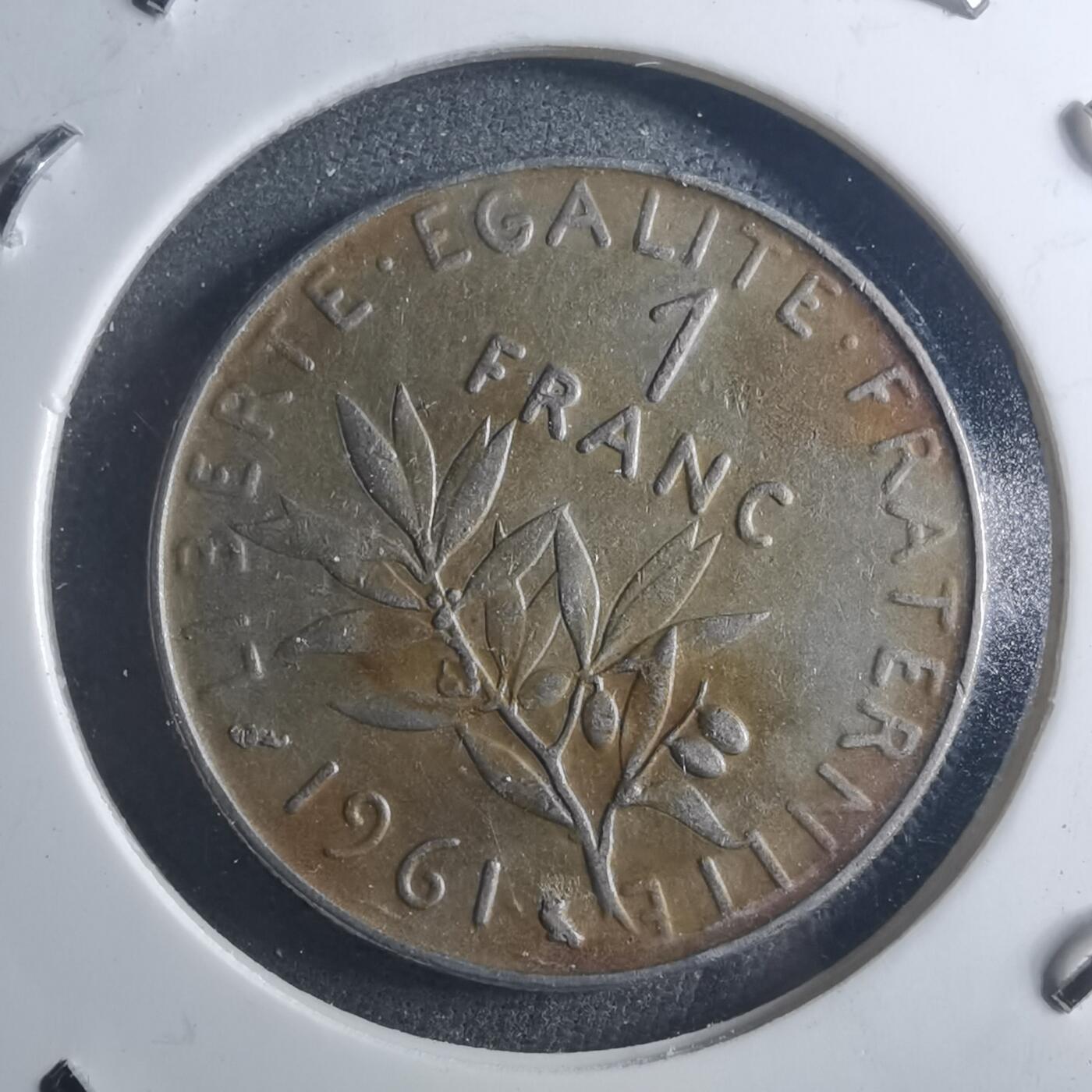 沼泽如烟--第895场 法国1961年1法郎