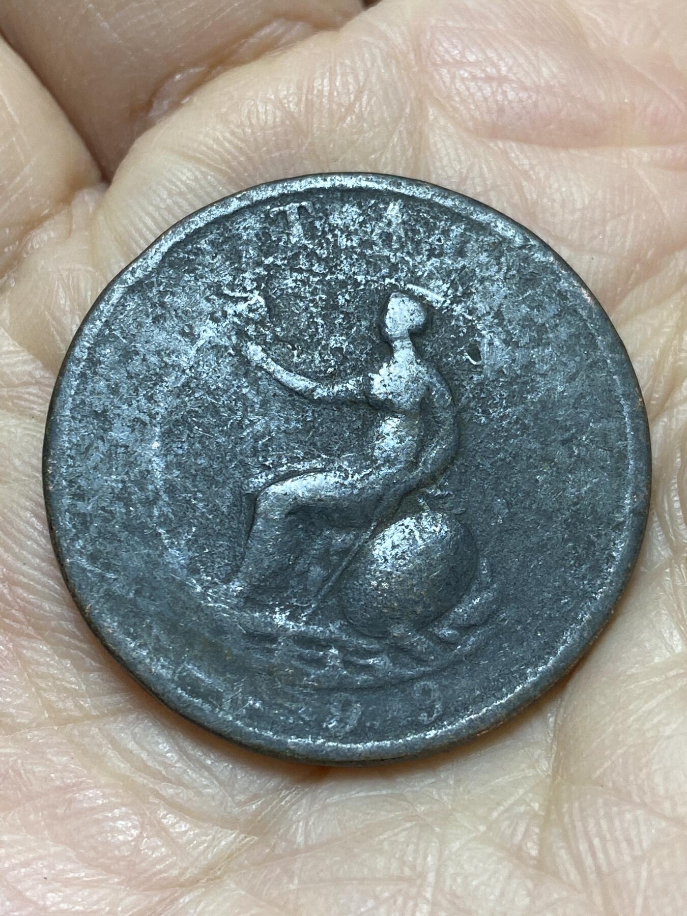 2025年第一百二十六场(总第一百五十二场）外国好品散币(免佣金) 英国🇬🇧半便士(乔治三世时期)