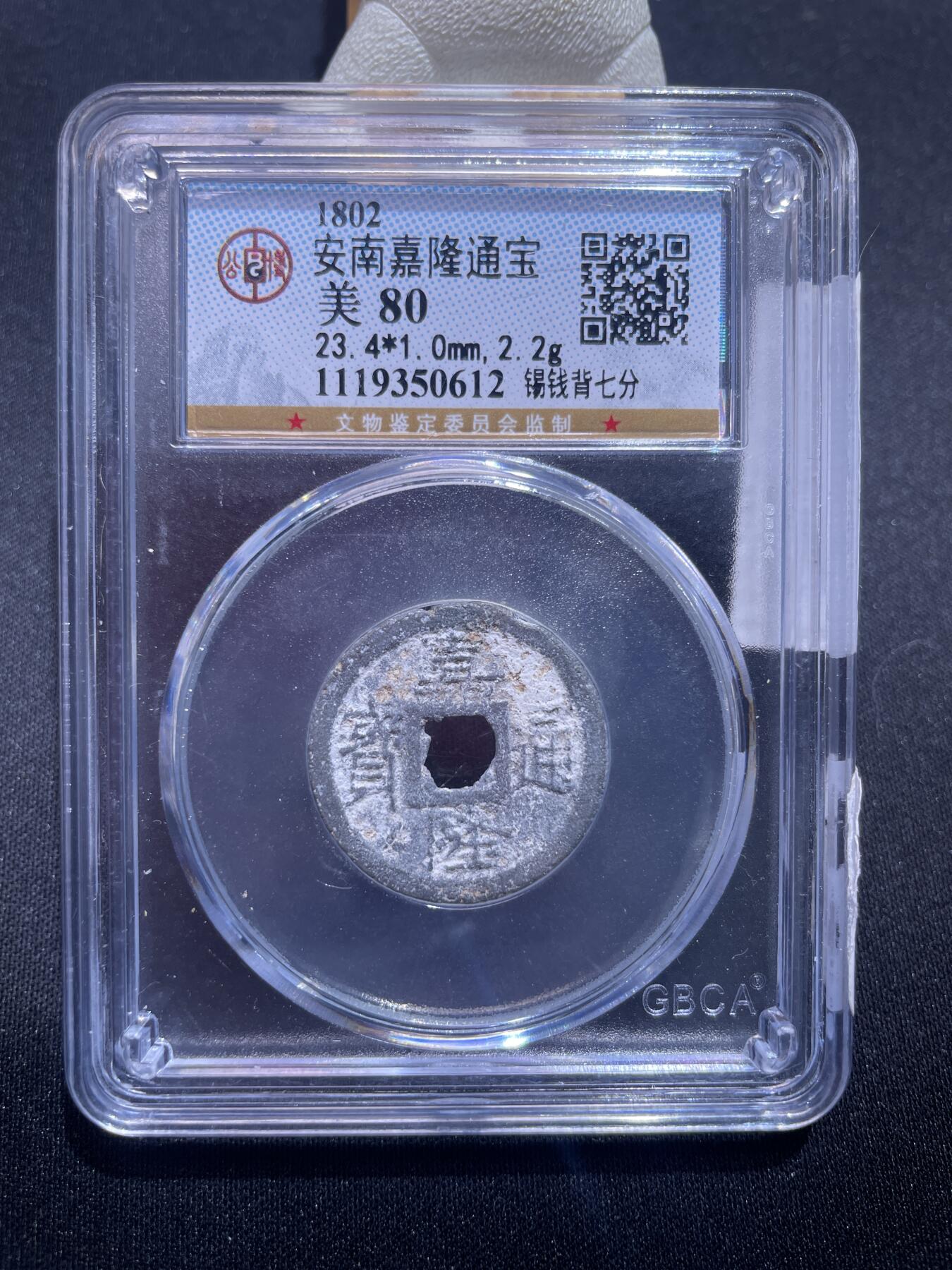 捡漏专场 安南嘉隆通宝