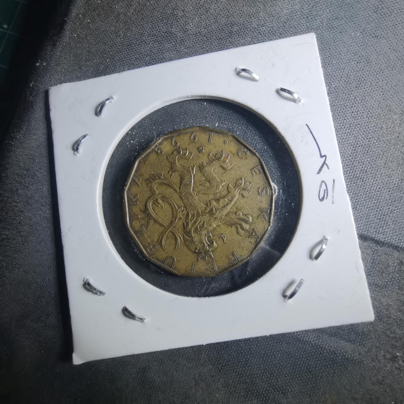 沼泽如烟--第895场 捷克1993年20克朗