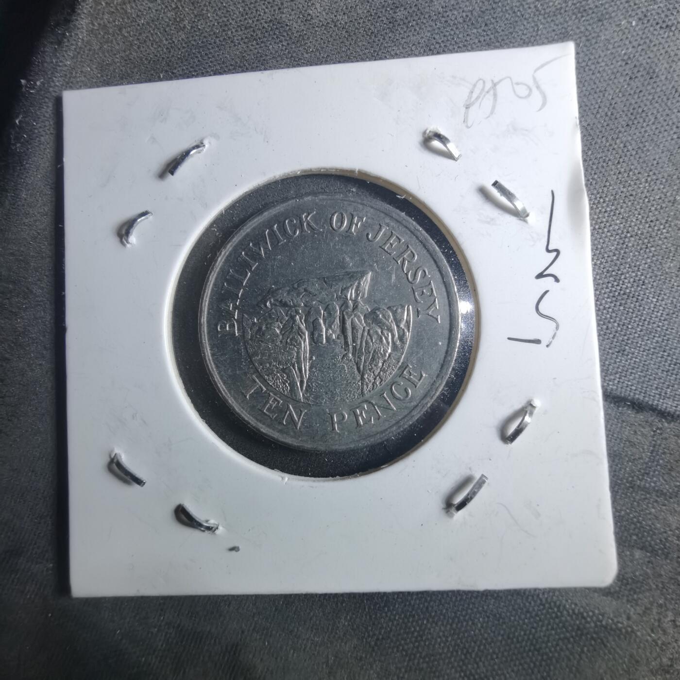 沼泽如烟--第895场 泽西1992年10便士