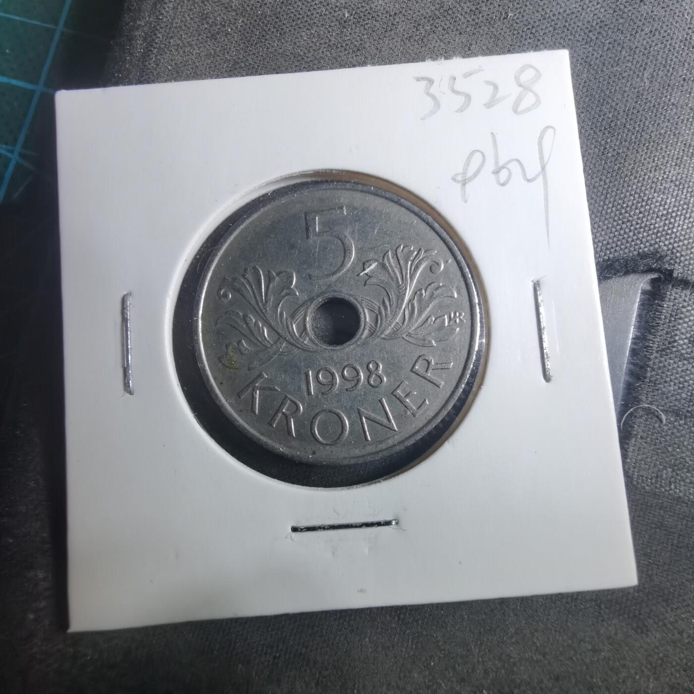 沼泽如烟--第896场 挪威1998年5克朗