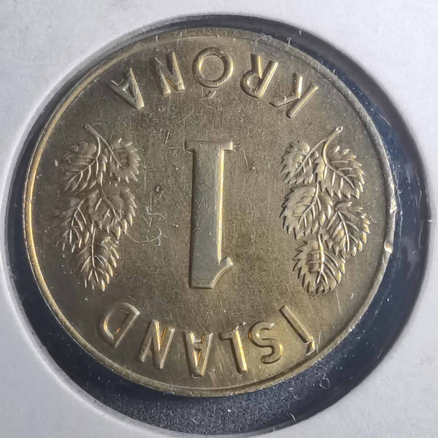 沼泽如烟--第896场 冰岛1974年1克朗