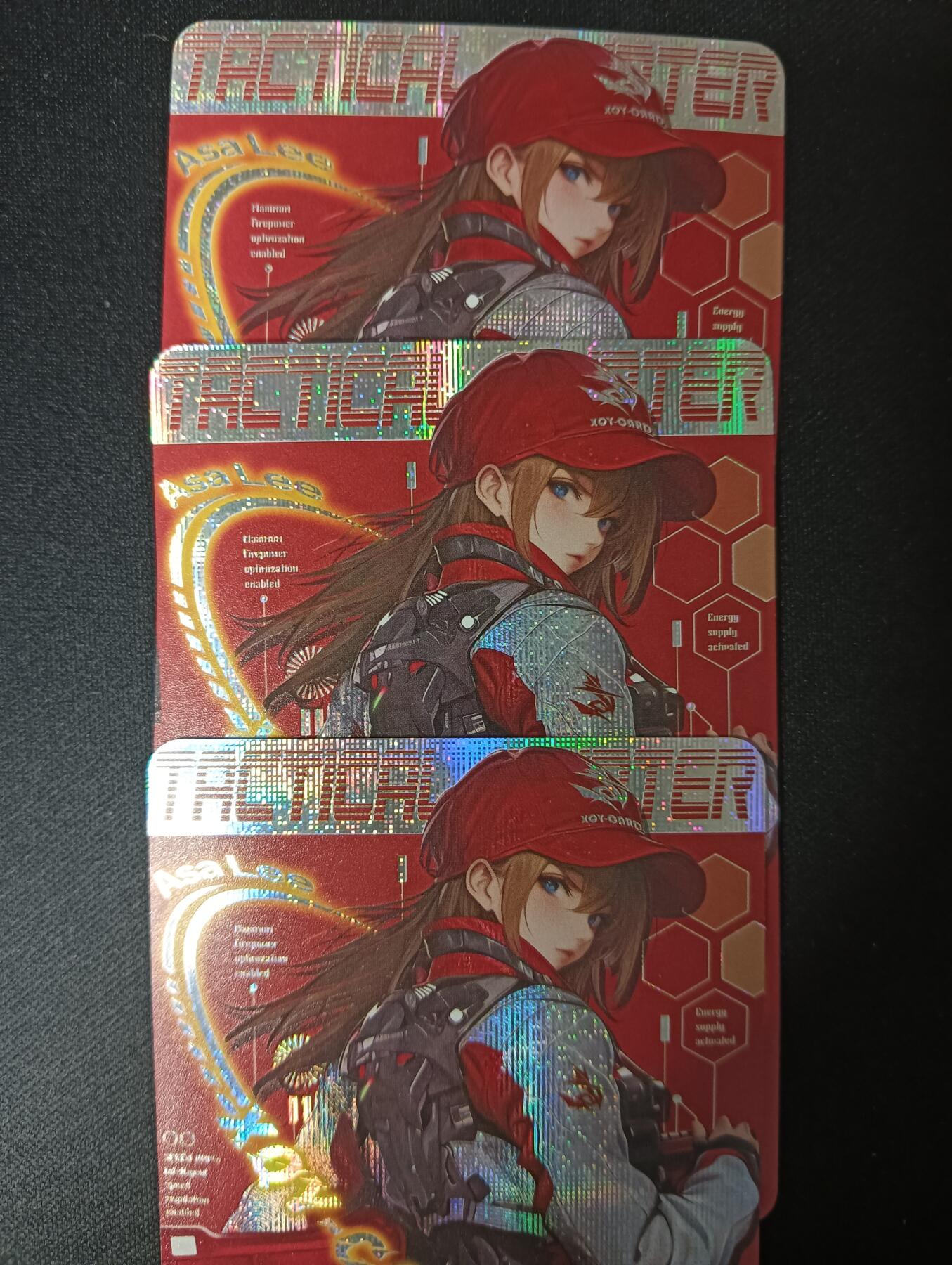 花开卡拍第46期（11月9号周日截拍，品控勿拍!!!拍品不寄存，运费5元，自制卡难免瑕疵，可能存在轻微撞角爆边等出厂瑕疵，品控介意勿拍！） 皮裤 纱闪3张