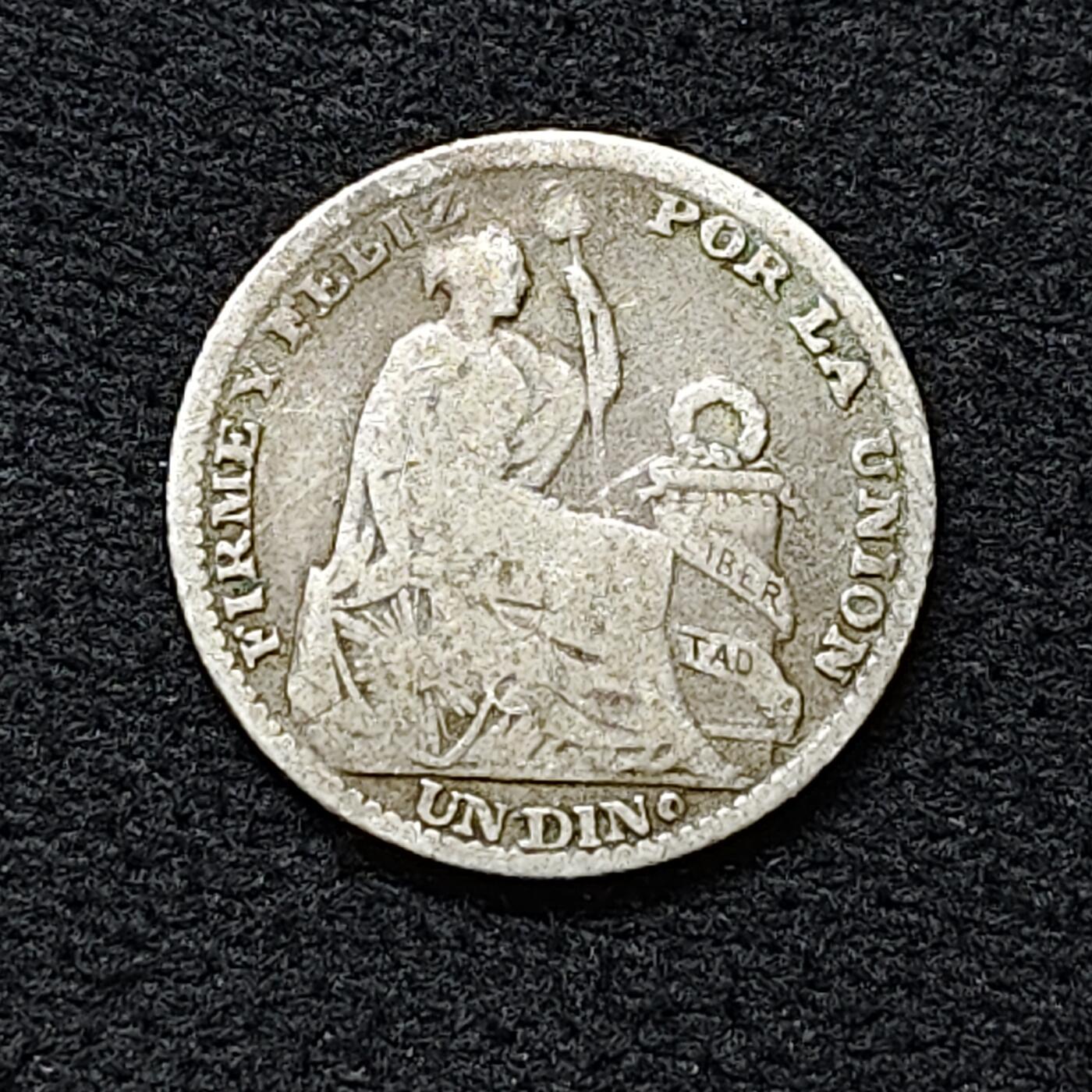 【全场包邮】纯粹捡漏拍476场（免费代拍第13场）调整中 秘鲁1900年1迪诺银币