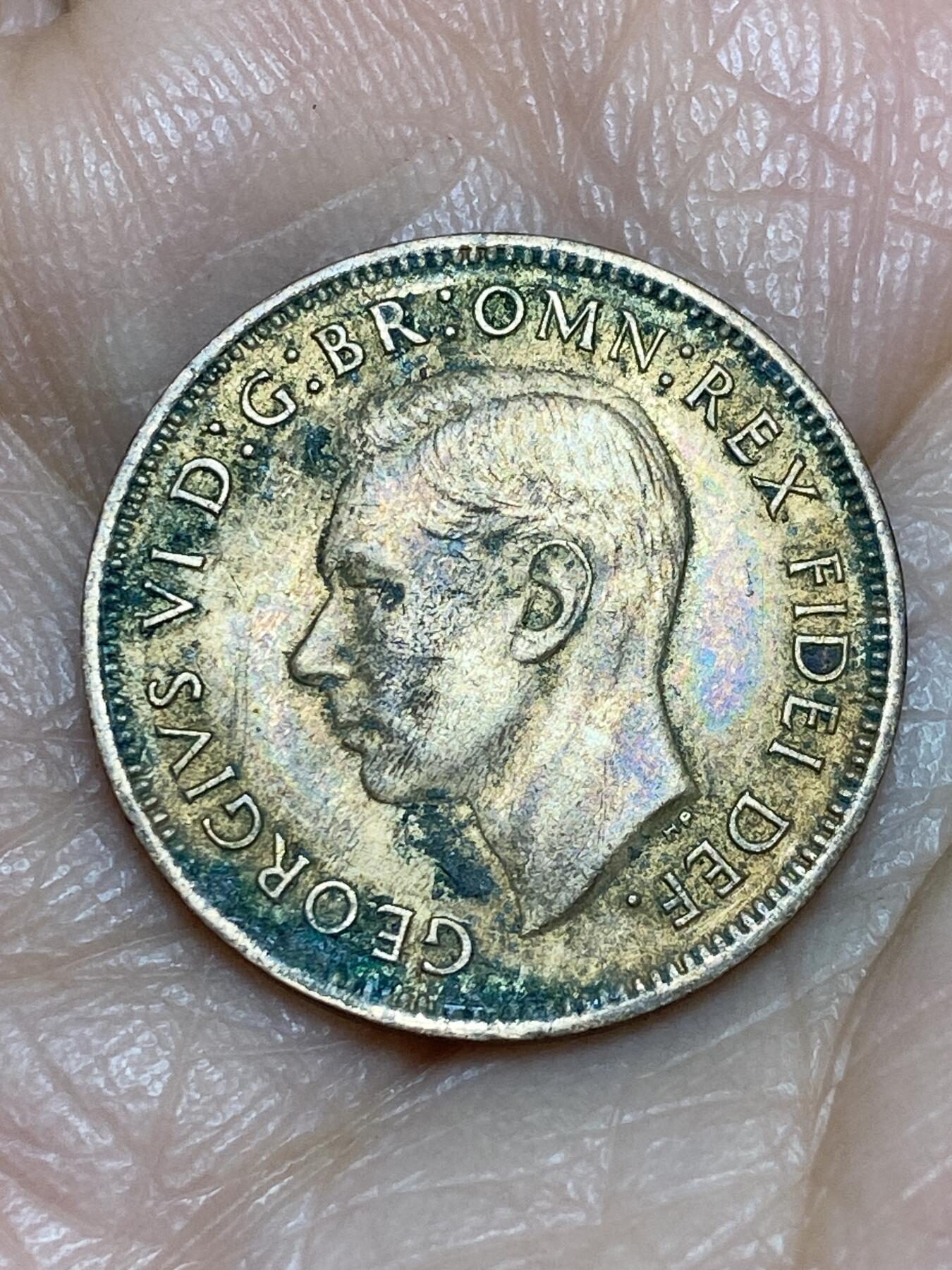 2025年第一百二十五场(总第一百五十一场）外国好品散币(免佣金) 英国🇬🇧1951年1法新(乔治六世第二版)