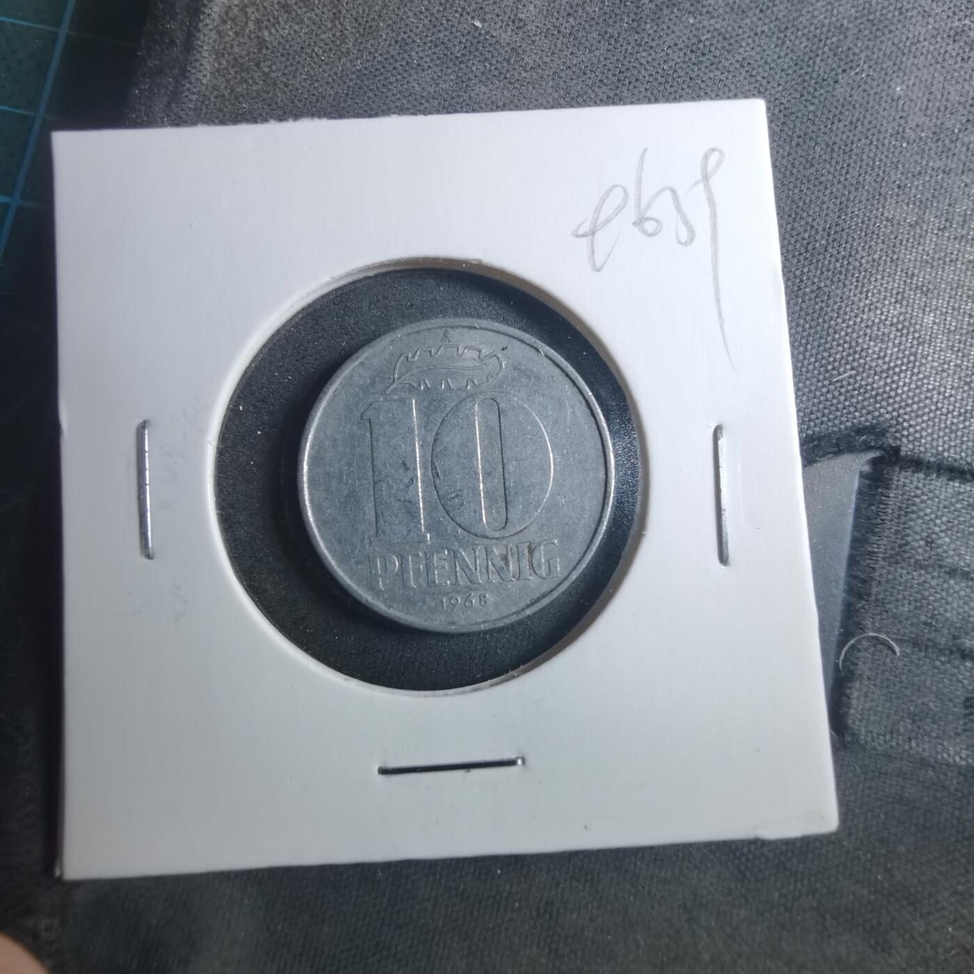 沼泽如烟--第896场 东德1968年10芬尼