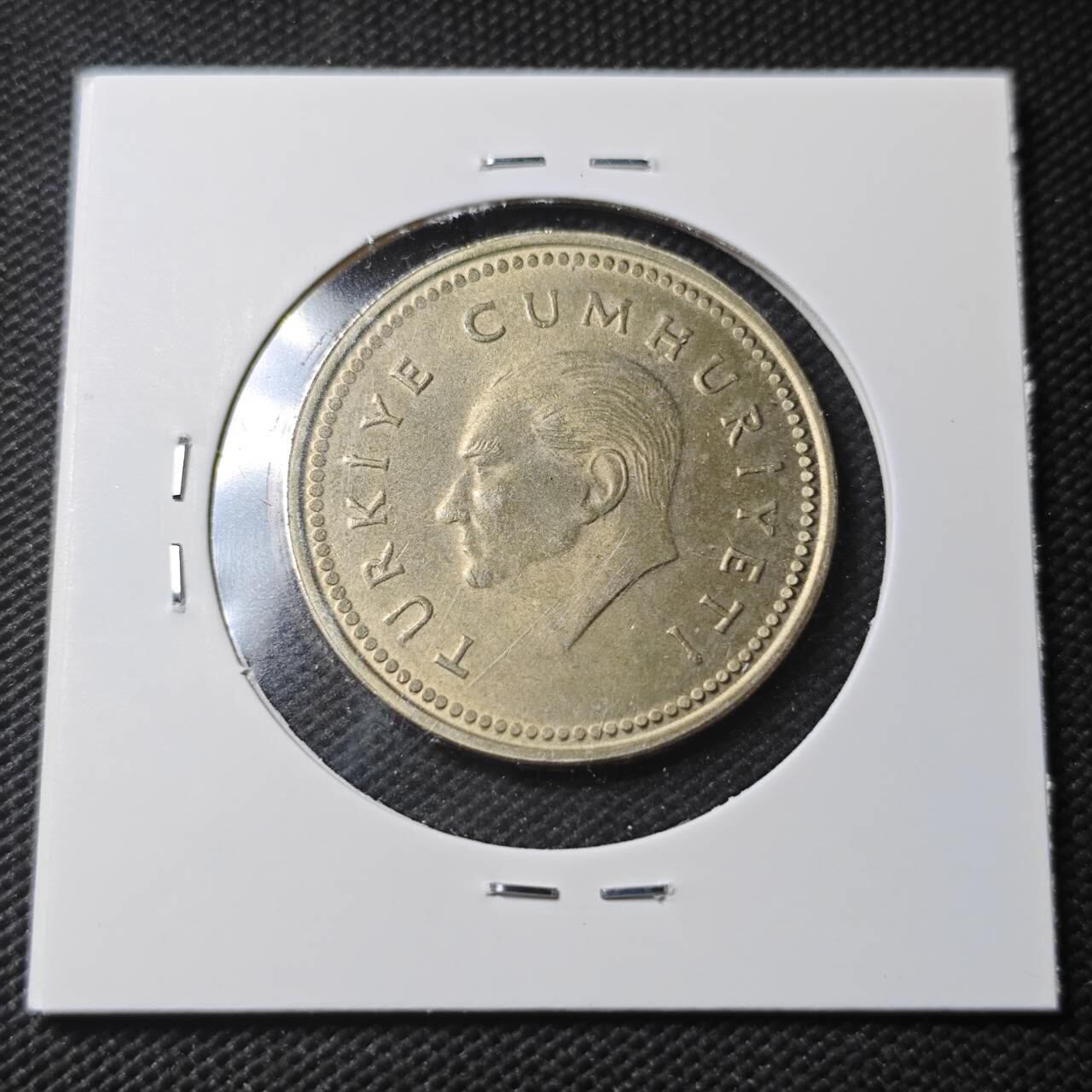 KK钱币收藏小铺  第366场  2月预留时间 周末发货  1994土耳其5000里拉 好品