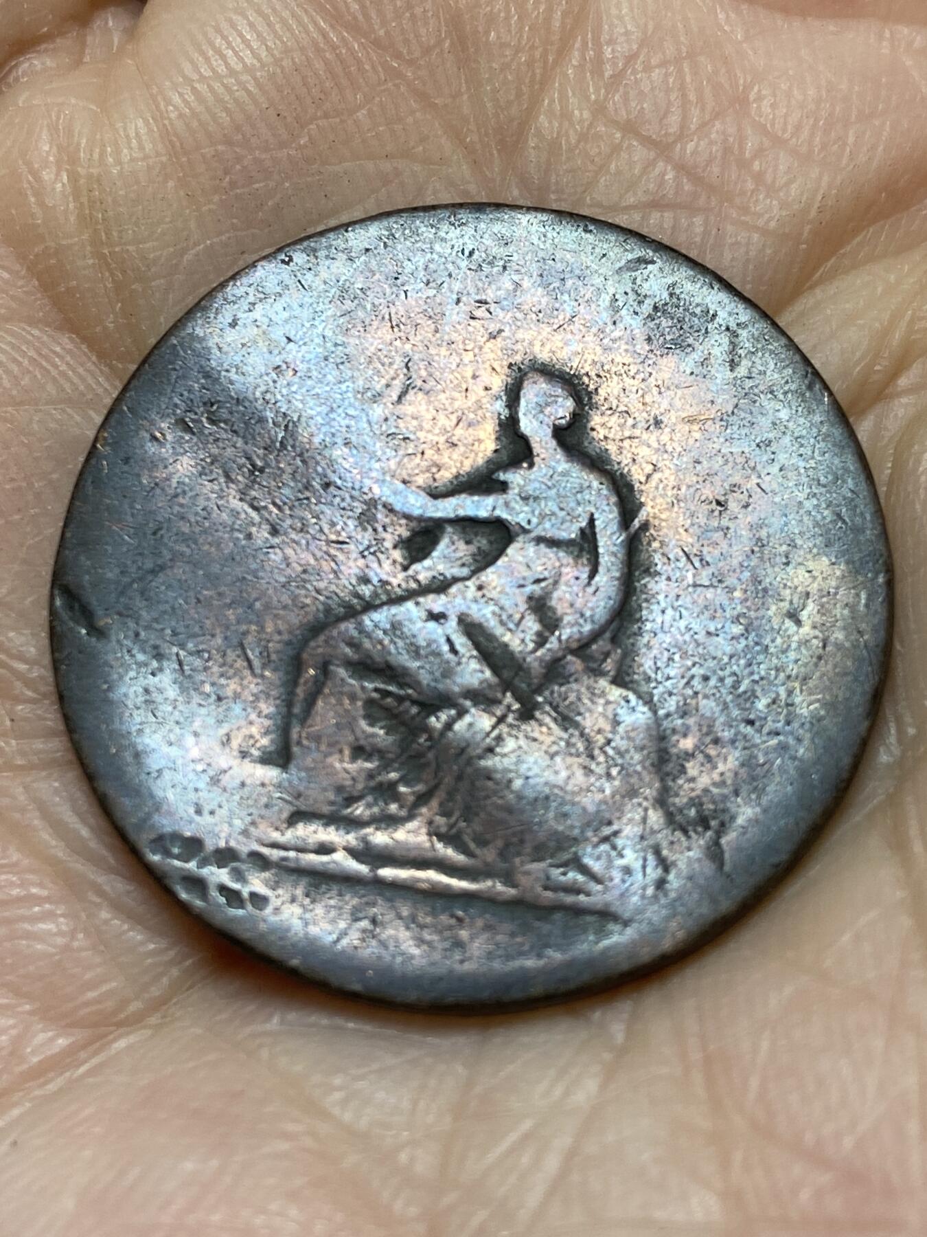 2025年第一百二十六场(总第一百五十二场）外国好品散币(免佣金) 英国🇬🇧1806年半便士(乔治三世时期)