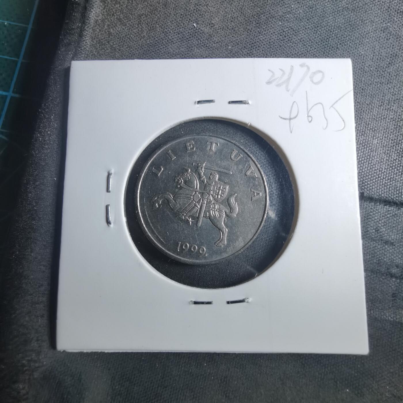 沼泽如烟--第896场 立陶宛1999年1立特