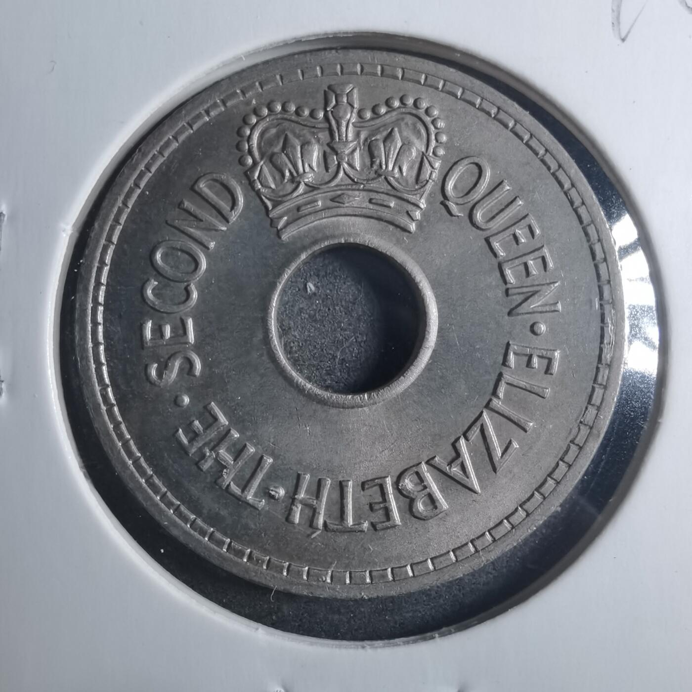 沼泽如烟--第896场 斐济1968年1便士