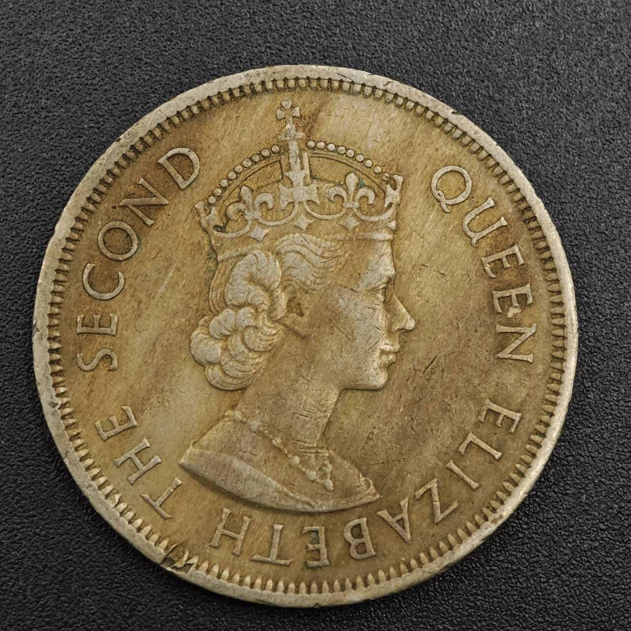 【淘币小摊】实时拍第七百九十二拍   散币场   满百包邮可预留二周 每周一统一发货   香港1960年壹圆