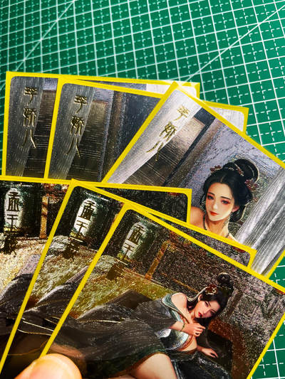 显眼宝36期 11月12日晚21:50截拍 佣金1起 可寄存～ - 【秒杀】 卡颜月色 金瓶梅第二弹 孟玉楼 李娇儿 共6张 粗闪工艺