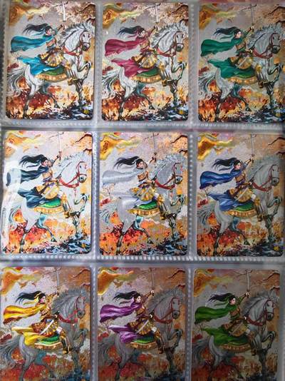 阳大大卡牌拍卖第81期（持续收拍品，周六晚上九点截拍，进群福利早知道） - 山河潮玩 华夏惊鸿录 浴火三娘 青朴作品 粗闪