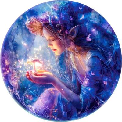 【期货】利比里亚2026年蘑菇仙子1盎司双面彩色大尺寸纪念银币 - 【期货】利比里亚2026年蘑菇仙子1盎司双面彩色大尺寸纪念银币