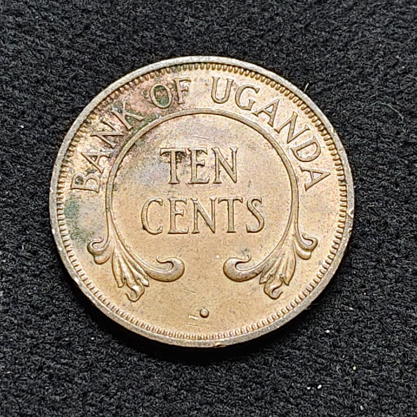 【全场包邮】纯粹捡漏拍476场（免费代拍第13场）调整中 乌干达1968年10分铜币