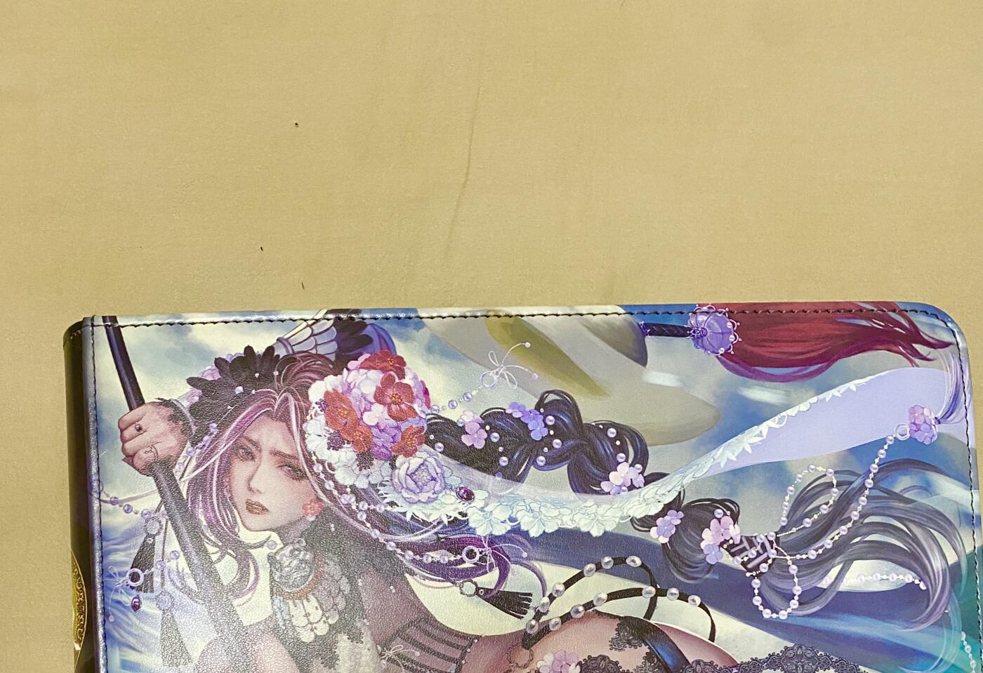 花开卡拍第46期（11月9号周日截拍，品控勿拍!!!拍品不寄存，运费5元，自制卡难免瑕疵，可能存在轻微撞角爆边等出厂瑕疵，品控介意勿拍！） 卡玩帕克 水浒姬卡册 九宫大卡册 很厚实 95新