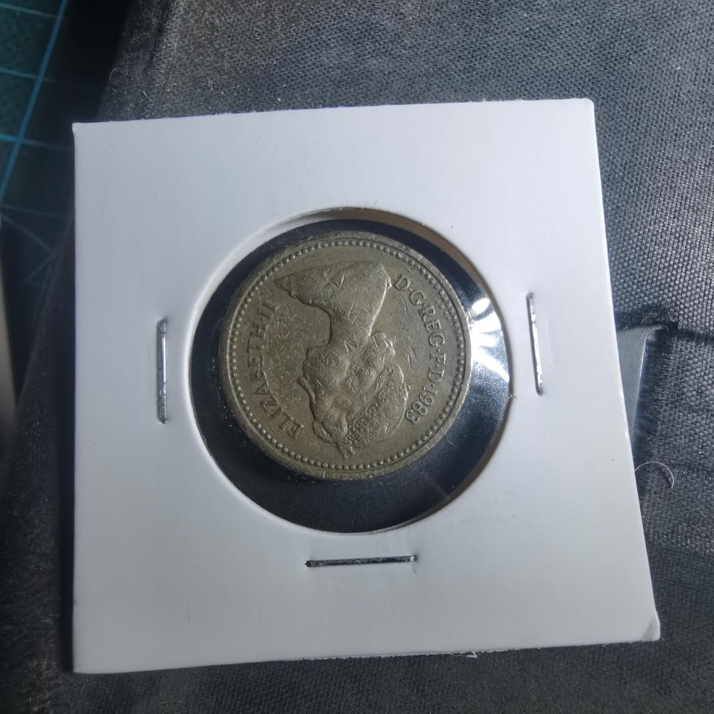 沼泽如烟--第896场 英国1983年一磅