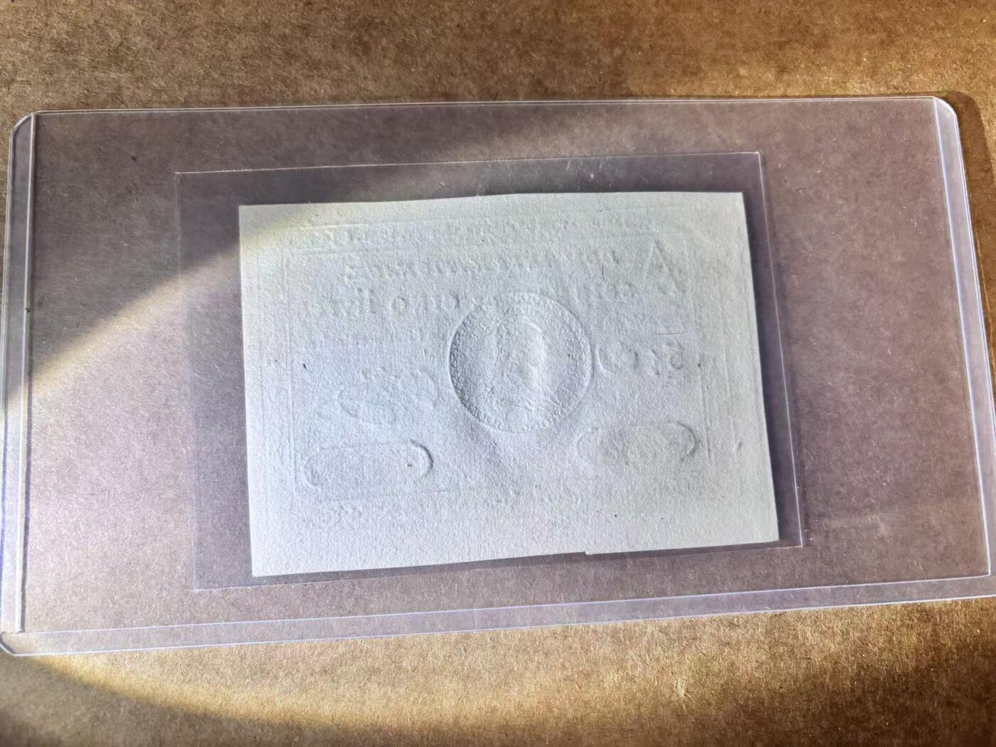 【Blue Auction】世界纸币精拍第748期——18级TOP拍卖/信誉/品质/专业/高效💫 法国 1791年5里弗 带刚戳 UNC-